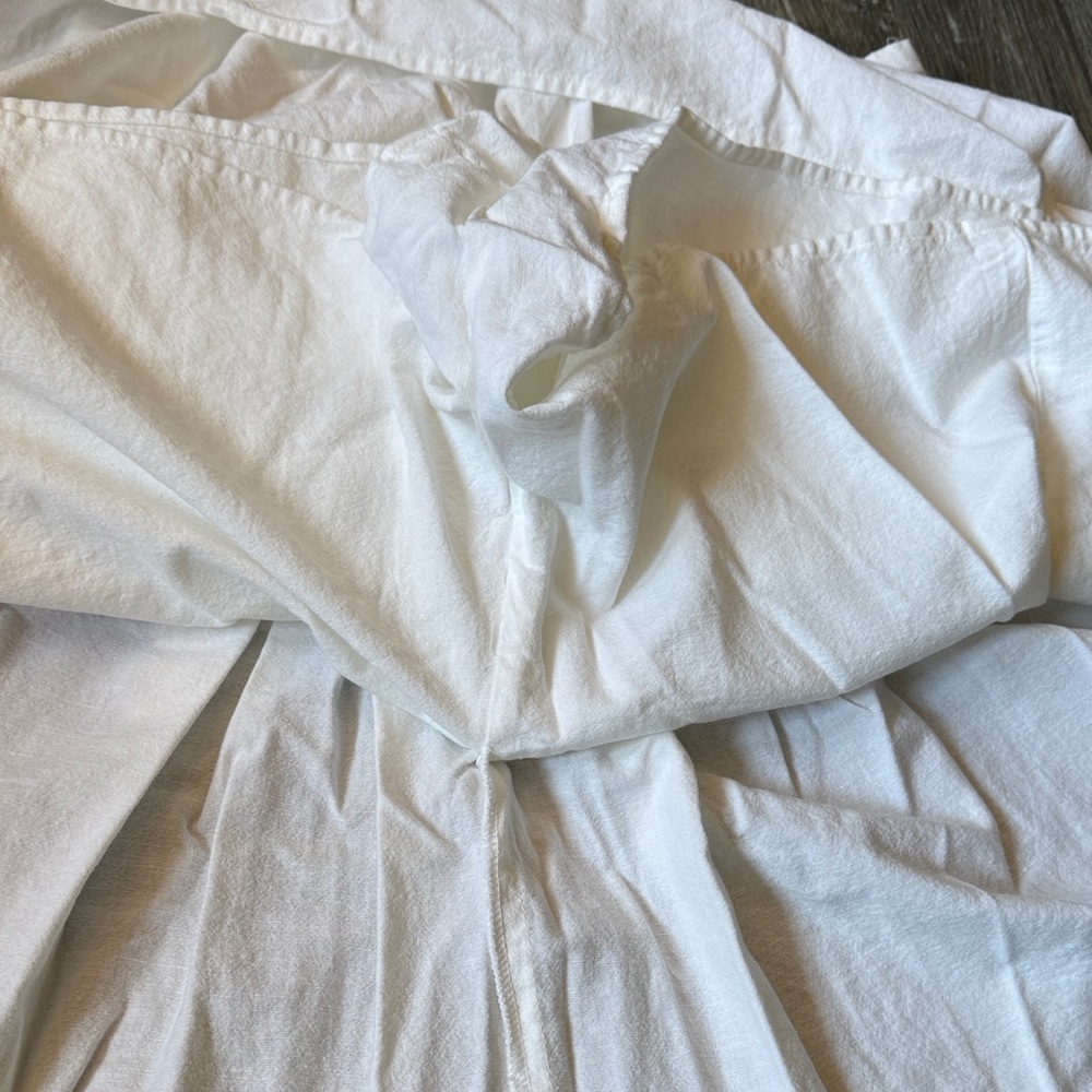 ASOS DESIGN Strappy Skort Romper in White - Picture 11 of 13